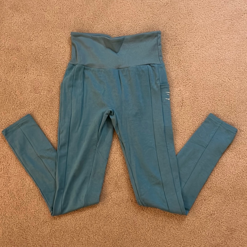 Gymshark sol lift collection blue leggings